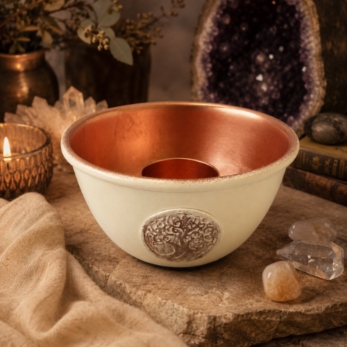 Räucherschale „Baum des Lebens“ für Salbei & Palo Santo