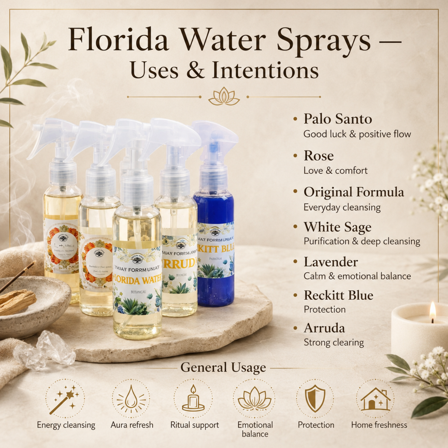 Florida Water Spray - Lavendel 100 ml