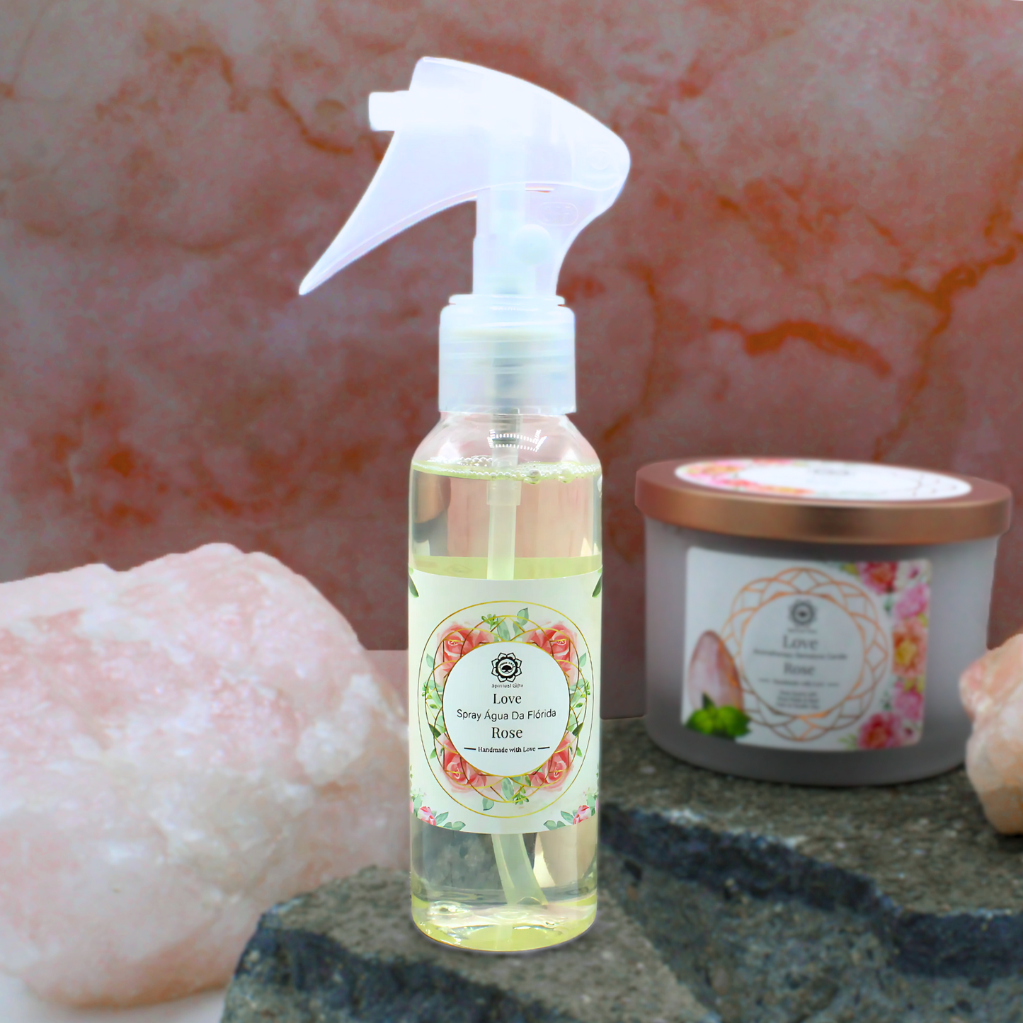 Florida Water Spray Rose - Herz und Harmonie 100 ml